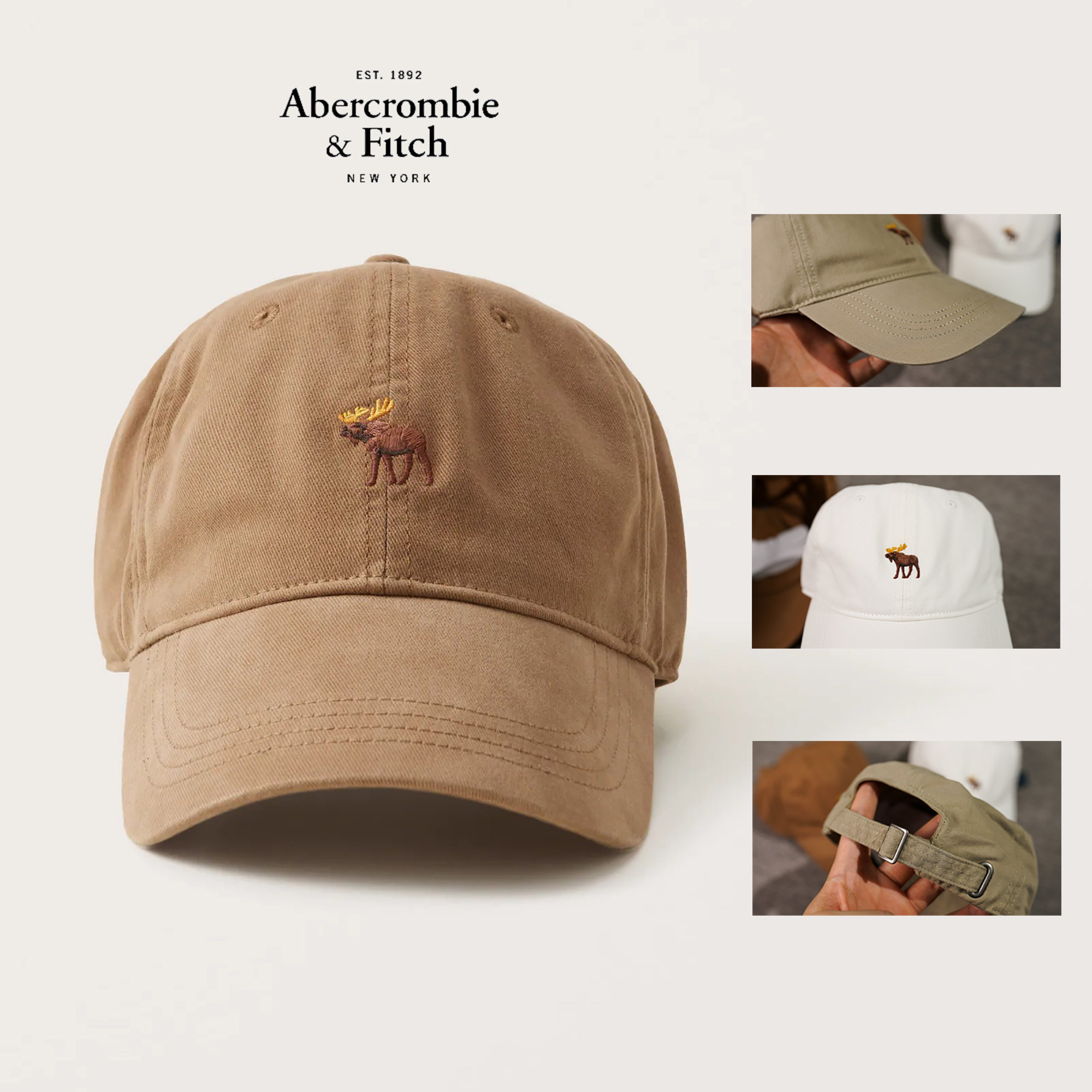 af小鹿可调节男女棒球帽