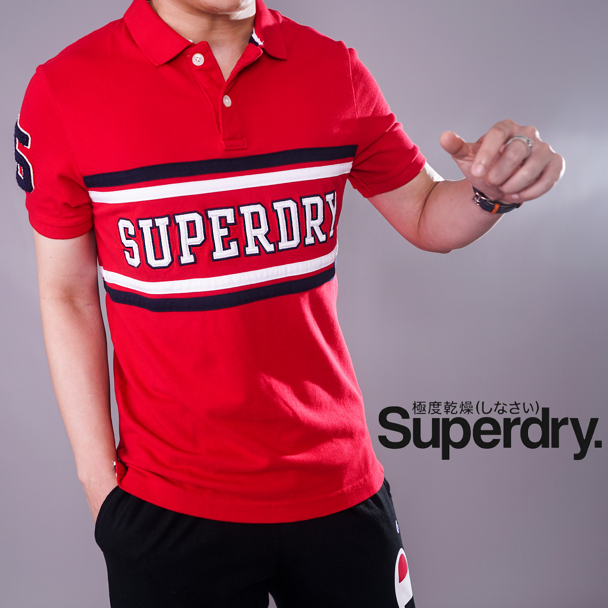 superdry极度干燥polo衫清仓特价图片