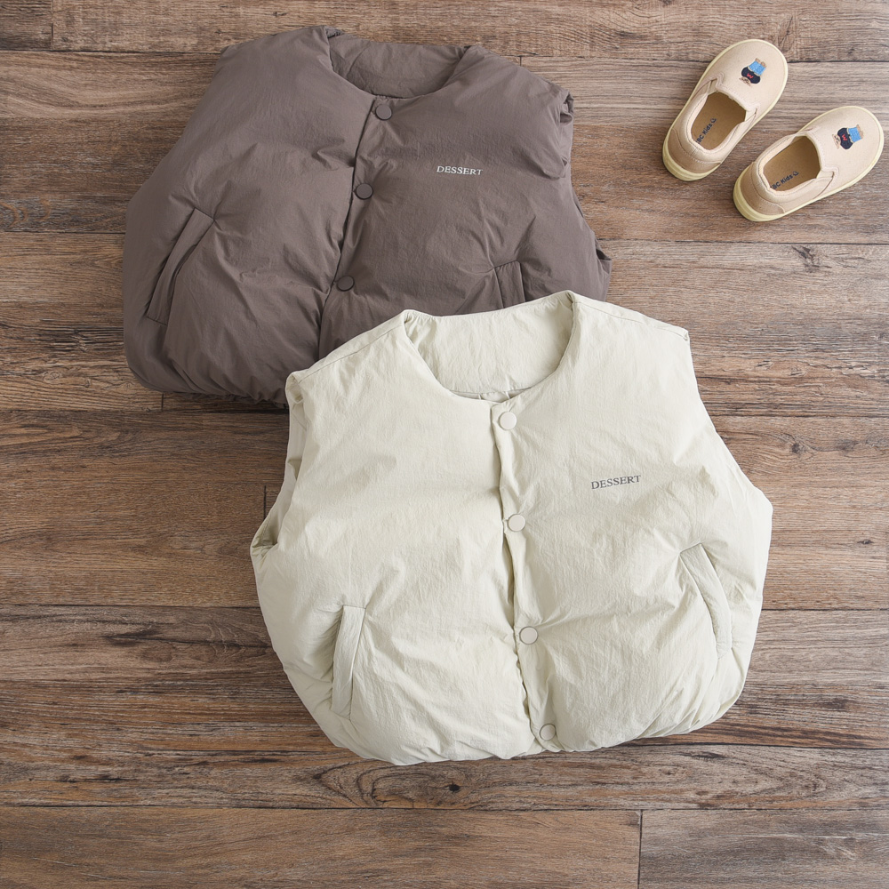 日常好穿搭~韩版儿童加厚马甲