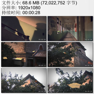 破旧的教室视频 边区支教 纸飞机放飞希望 高清实拍视频素材