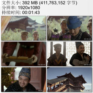 西域首领向皇帝进贡隋炀帝在河西走廊举办边贸博览 实拍视频素材