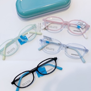 2024新款儿童镜框医院专用超轻防摔弱视 近视眼镜框E62102
