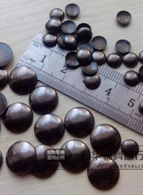diy金属扁圆形铆钉贴片