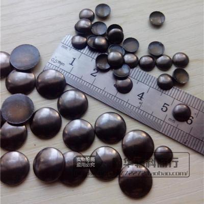 diy金属扁圆形铆钉贴片