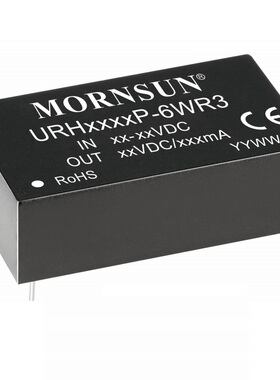 URH4805P-6WR3金升阳 超宽压18-75V输入5V6W隔离稳压输出降压电源