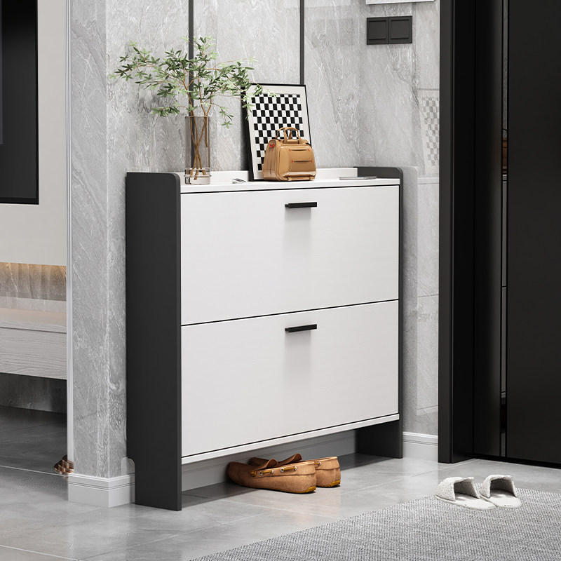 46码运动鞋超薄翻斗矮鞋柜家用门口双门非烤漆进门大码两门带抽屉,住宅家具,鞋柜,淘宝优惠券,粉丝福利购,淘宝优惠卷
