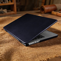 Suitable for Apple macbook Pro 14-inch protective case, 16-inch 2026 model M5 laptop M4 oil wax genuine leather macbook Air 13.6-inch 15.3 light luxury M3 case M2 anti-drop case thumbnail 7