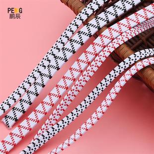 高弹双层松紧带扁加厚乳胶弹力绳服装橡筋绳走马钩编松紧绳