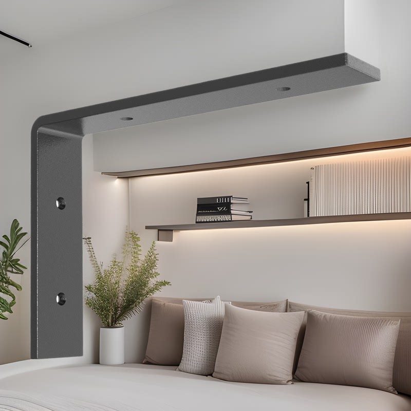 型三角支架托架墙上置物架三脚承重支撑架直角固定器隔板层板托