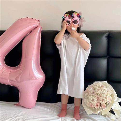 风40寸哑光婴儿粉数字铝膜气球 儿童生日派对简约装饰布置道具,节庆用品/礼品,气球,淘宝优惠券,粉丝福利购,淘宝优惠卷