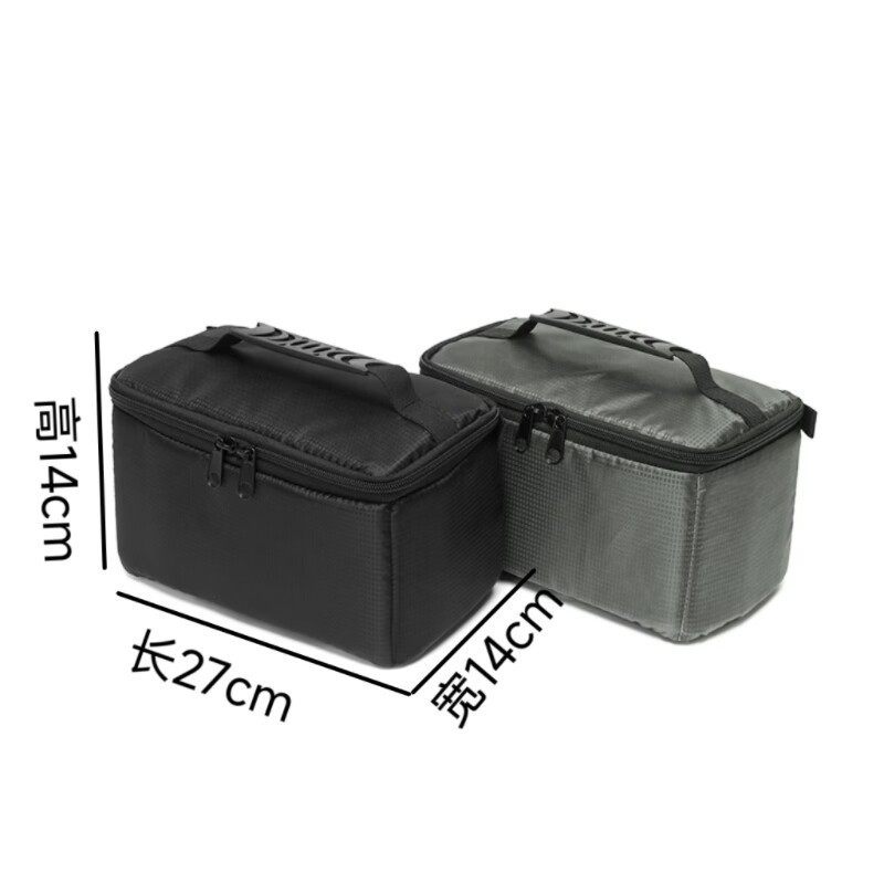 2023新品现货单反相机包防水防震手提牛津布包天鹅绒内胆收纳包