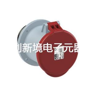 463RU6 直体工业插座 63A 346 IP44 原装 415V ABB五极暗装