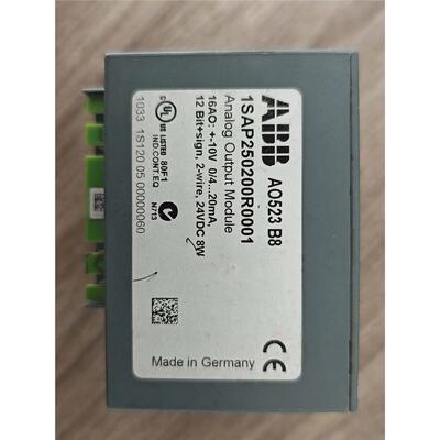 ABB AO523 B8 模拟量输出模块，型号1SAP250