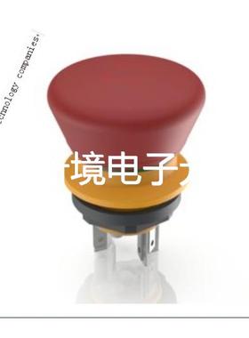 LUMOTAST 16急停按钮, 1 常闭, 红色蘑菇头旋转复位 1.15.213.001