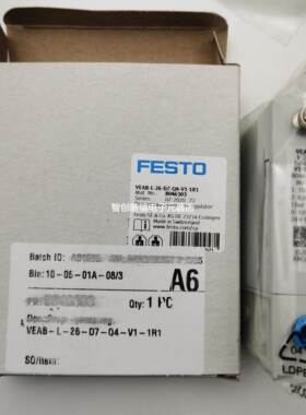 FESTO VEAB系列 8046299 8046301 8046303 8046307 比例压力阀