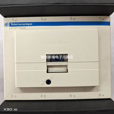 施耐德原装进口115A四极交流接触器LC1D115004M7F7E7Q7R7G7实物拍