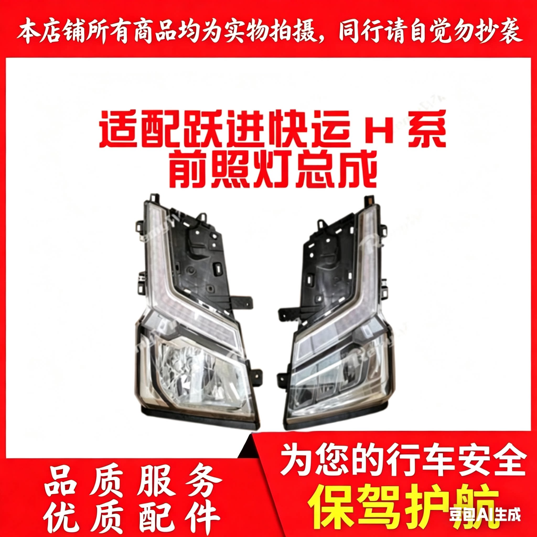 快运H原装优质耐用特价大灯总成