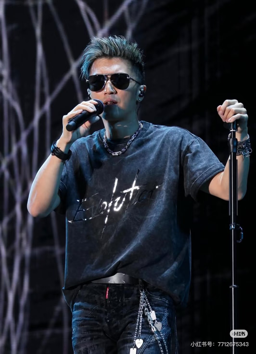 EvolutionNicLive谢霆锋进化演唱会T恤短袖男香港站应援周边休闲
