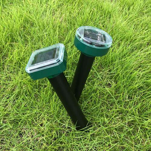 亚马逊外声波驱鼠器六方圆形插地形驱蛇器大功户率TS-006农场角