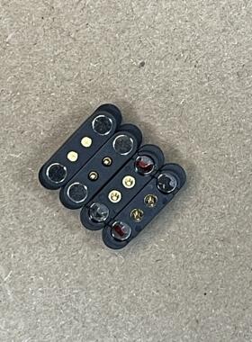 p电in磁吸连接器头大2弹簧针汽车电839流充电适用充电源