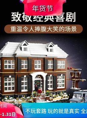 创意系列小鬼当家21330圣诞节礼物儿童益智拼装积木玩具