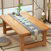 折叠桌飘窗小桌子榻榻米茶桌小茶几炕几折叠炕桌矮桌飘窗桌学习桌