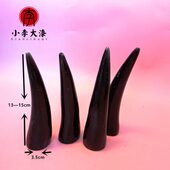 大漆牛角杵 漆艺漆画大漆天然牛角 色粉调色漆研磨工具