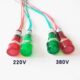 380V 220V 电源小红绿灯显示灯 热水器配件 开水器电炸炉指示灯