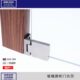 304精铸不锈钢玻璃柜门铰链合页橱柜门夹展示柜酒柜书柜子门铰