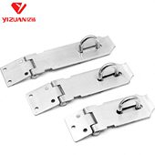 焊接精品锁牌3寸木门抽屉挂锁扣加厚门扣五金配件不锈钢锁扣搭扣