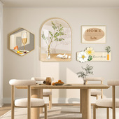 影视墙走廊挂画简约餐桌墙上挂件组合壁画 饰画 新款 小清新餐厅装