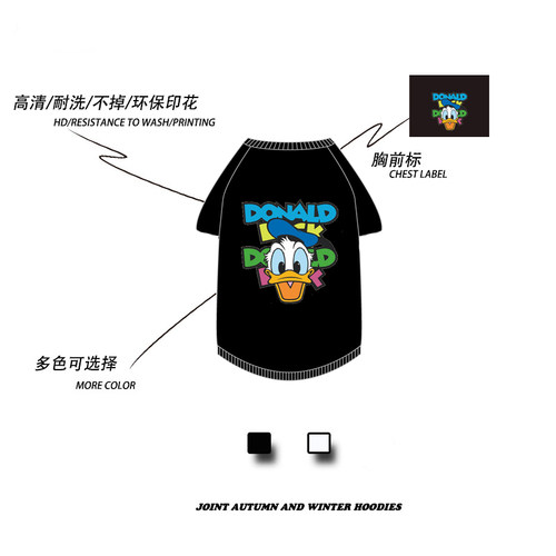 夏季薄款宠物亲子装泰迪比熊斗牛金毛中小型犬大狗衣服加菲猫衣服