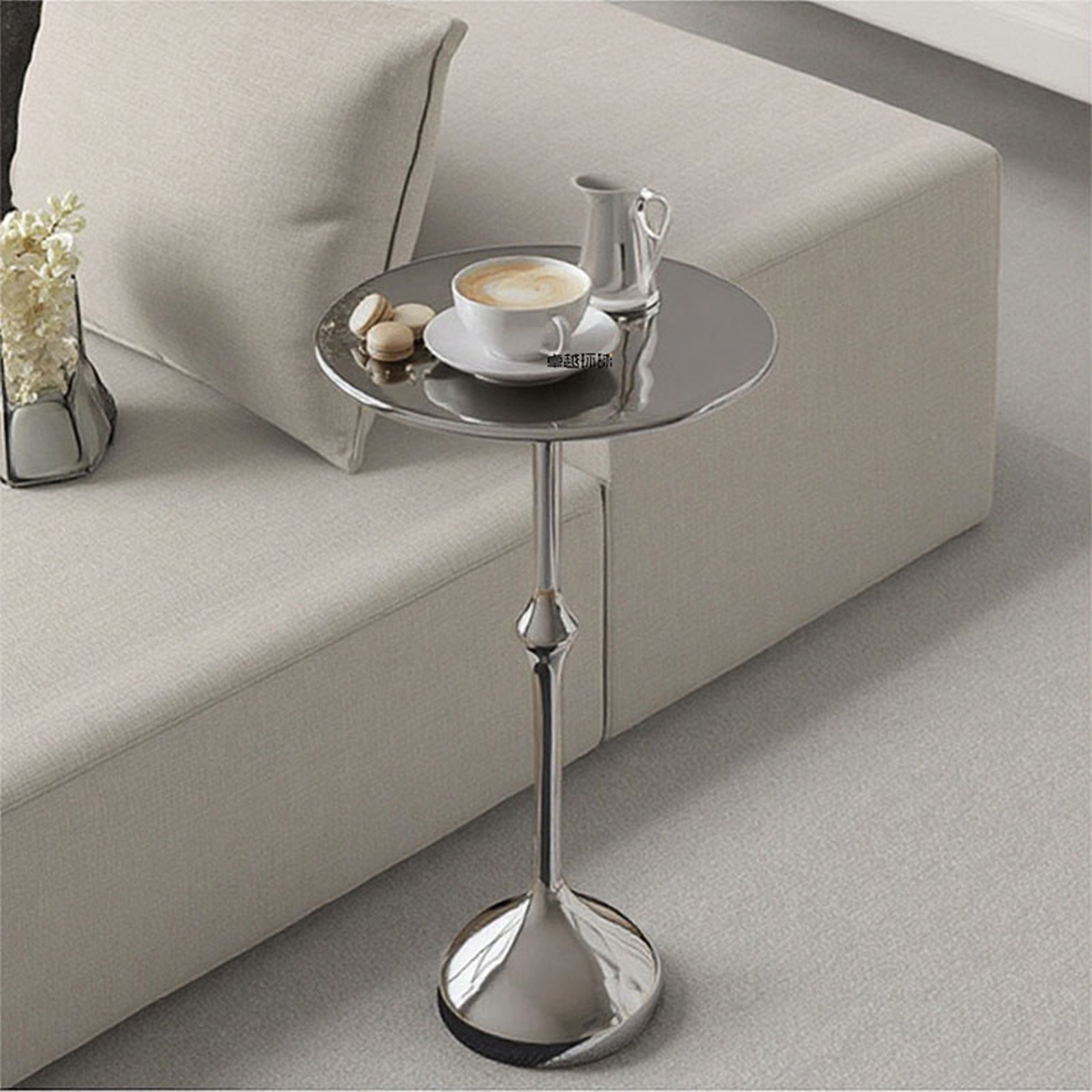 ZYCY轻奢现代304不锈钢创意边几