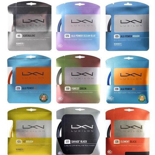 Luxilon力士浪网球线Alu Power rough 125 4G费德勒网球拍线硬线
