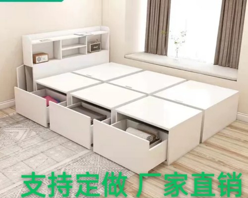 小户型简约现代榻榻米储物收纳