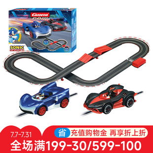 刺猬索尼克音速儿童电动遥控玩具 卡雷拉Carrera轨道赛车联名正版