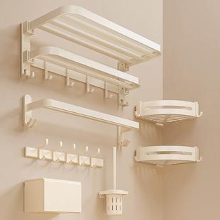Bathroom shelf No punching toilet shower room storage rack新
