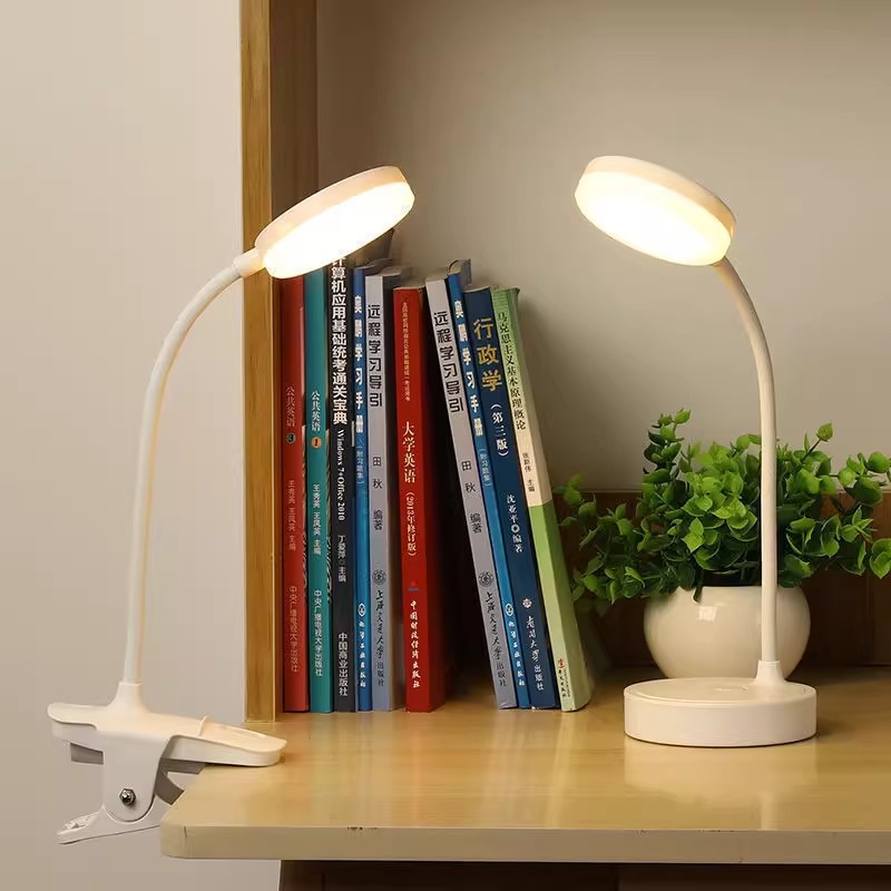 LED台灯护眼学生宿舍学习阅读小台灯卧室书桌床头灯多功能小夜灯