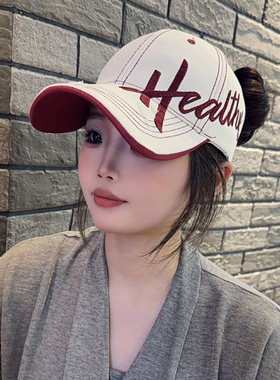 V25常规版空顶夏季新款时尚潮流休闲百搭棒球帽遮阳防晒鸭舌帽