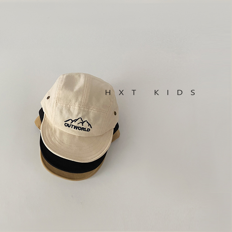 儿童软檐鸭舌帽洋气刺绣棒球帽