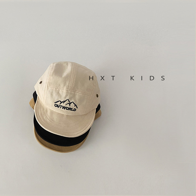 儿童软檐鸭舌帽洋气刺绣棒球帽