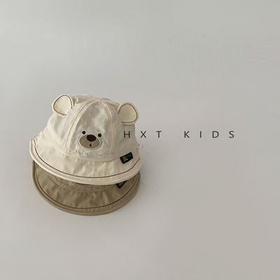 速干+渔夫帽+小熊+可调节+遮阳