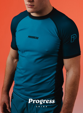 PROGRESS 防磨衣 PROFILE系列 蓝色 巴西柔术NOGI 男女 官方直营