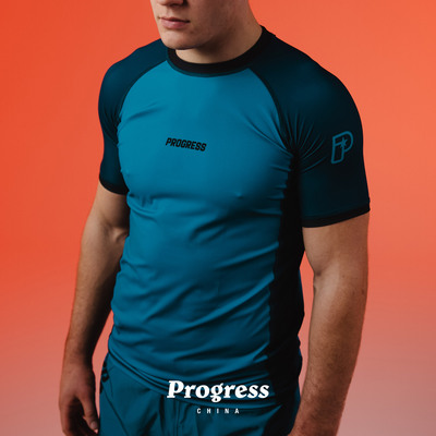 PROGRESS 防磨衣 PROFILE系列 蓝色 巴西柔术NOGI 男女 官方直营