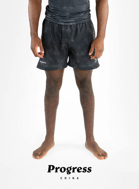 PROGRESS 烟墨系 短裤 单层短裤 无道服巴西柔术BJJ官方直营