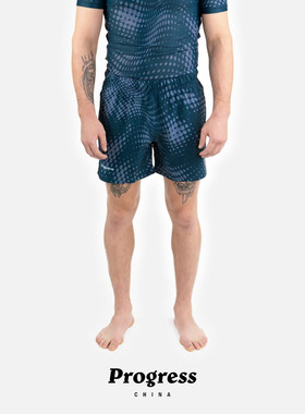 PROGRESS 数码浪潮 短裤 单层短裤 无道服巴西柔术BJJ官方直营
