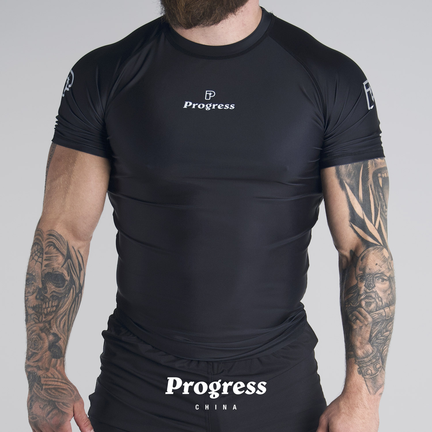 PROGRESS黑色巴西柔术现货