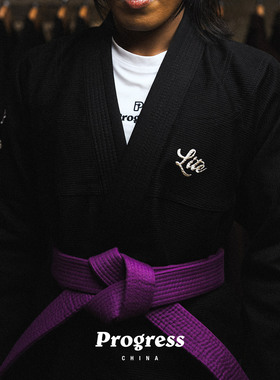 PROGRESS 道服 M6轻量版 黑色套装 巴西柔术道服 BJJ男女官方直营