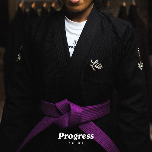 PROGRESS 道服 M6轻量版 黑色套装 巴西柔术道服 BJJ男女官方直营