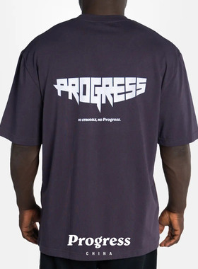 PROGRESS 烟紫唐骷髅 T恤 巴西柔术NOGI 官方直营
